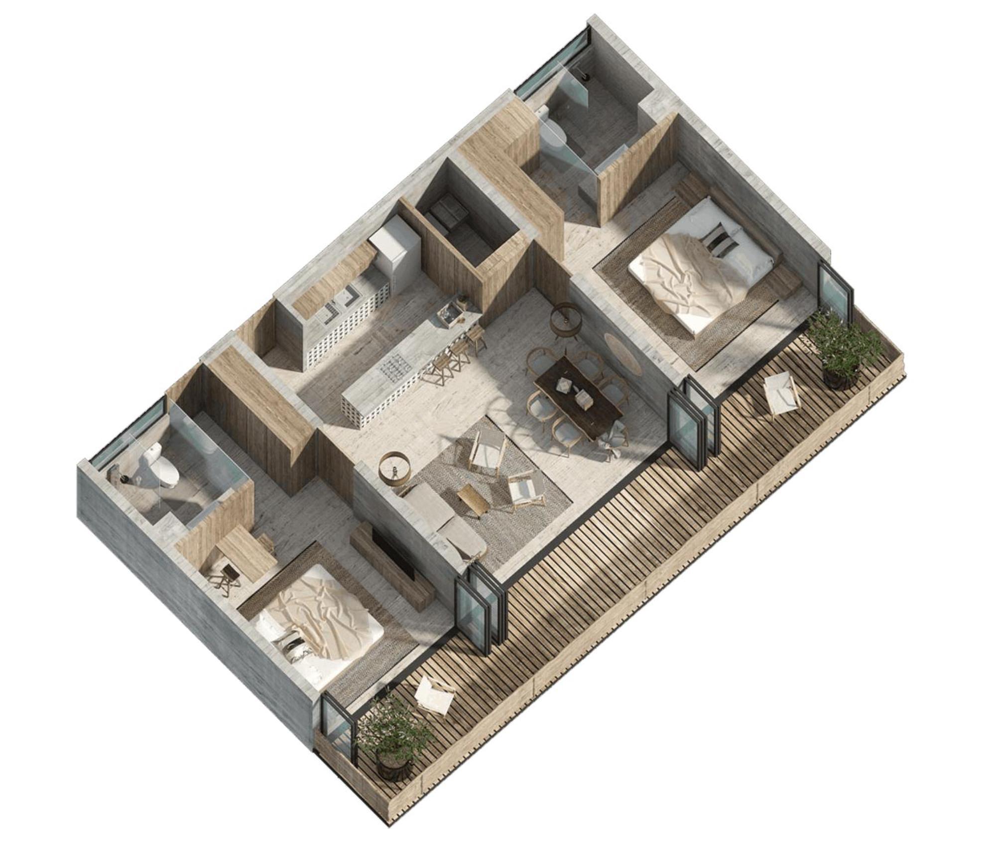 Waterworld Tulum 2Br W Cenote -Lagoons - Big Gym Εξωτερικό φωτογραφία
